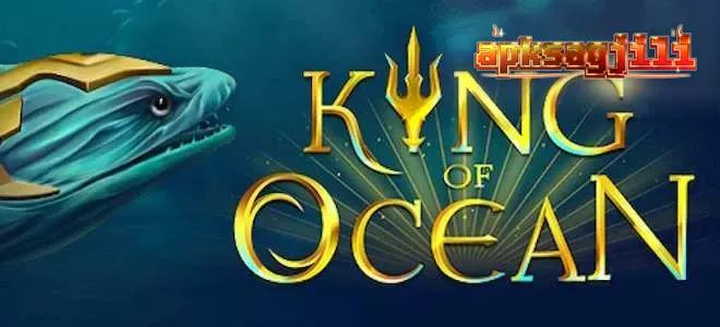 Tampilan visual permainan King of Ocean dengan tema bawah laut